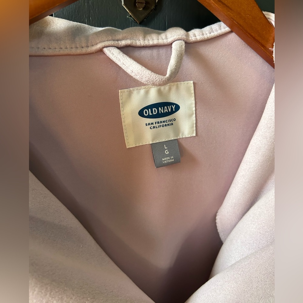 Light Lilac Large Old Navy Jacket Size Large - Picture 3 of 5